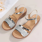 R&B | Orthopädische Sandalen mit Keilabsatz