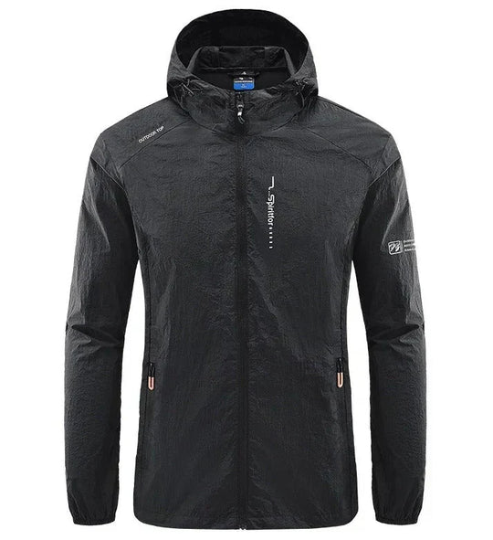 R&B | Ultraleichte Wind und Sonnensichere Kapuzen Sommerjacke Herren