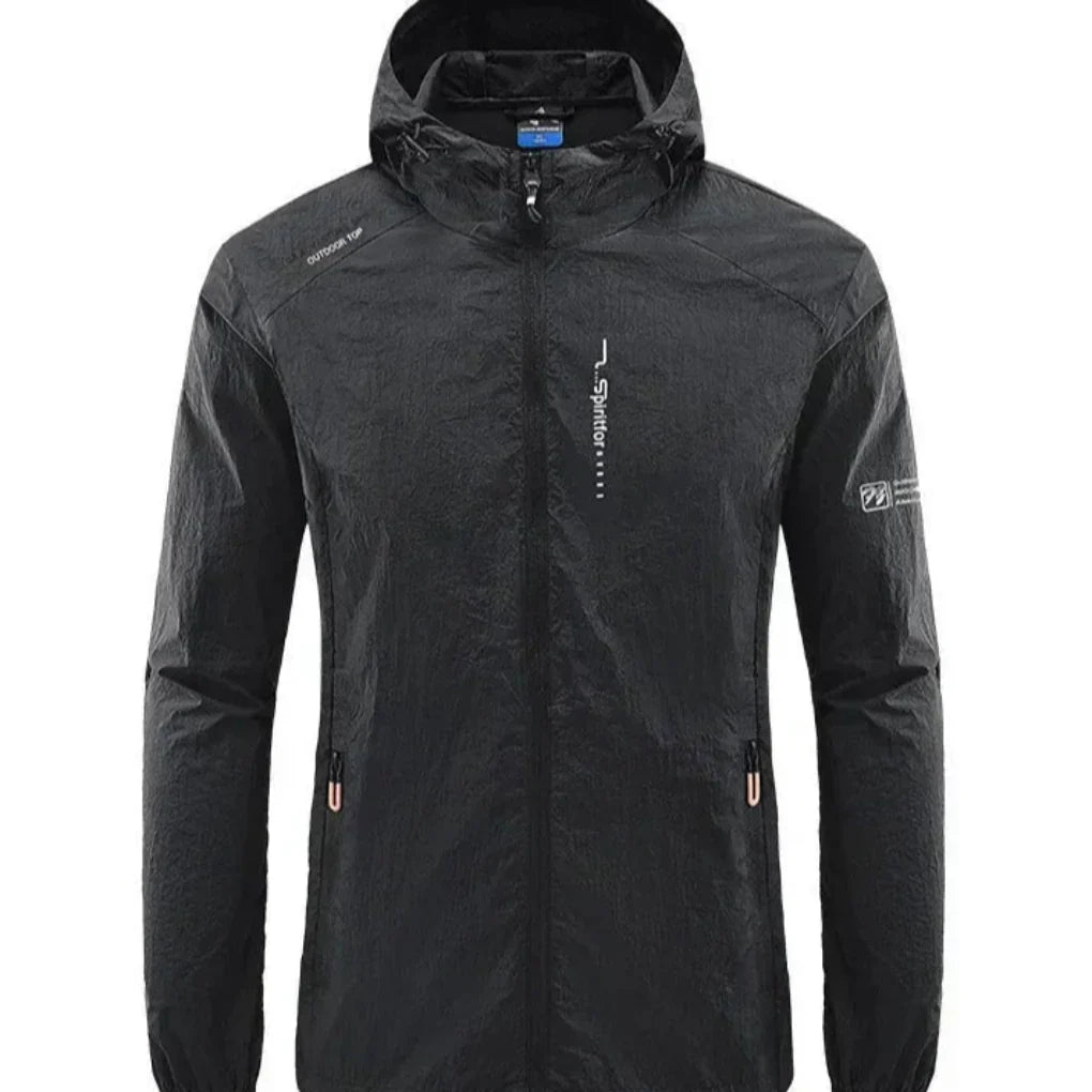 R&B | Ultraleichte, Wind- und Sonnensichere Sommerjacke mit Kapuze für Herren