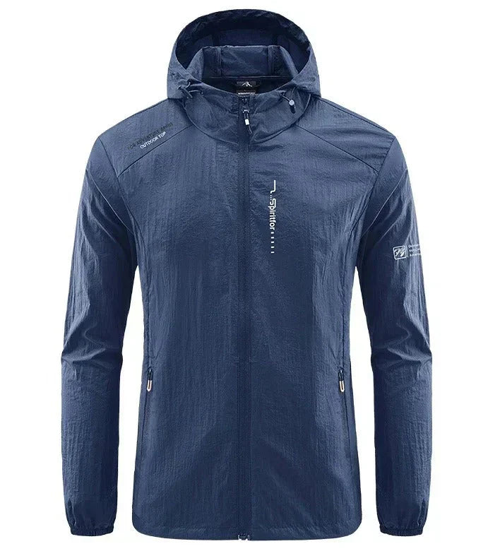 R&B | Ultraleichte Wind und Sonnensichere Kapuzen Sommerjacke Herren