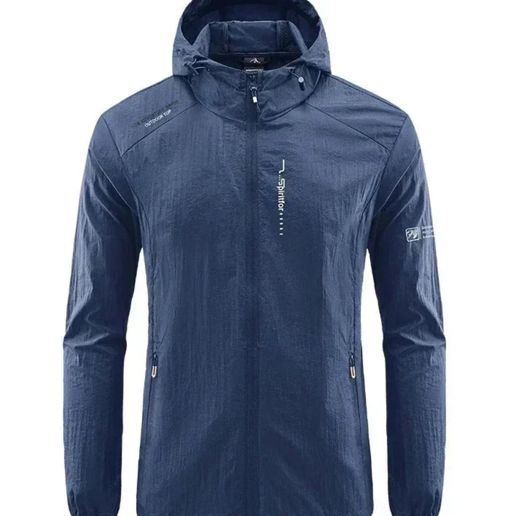 R&B | Ultraleichte, Wind- und Sonnensichere Sommerjacke mit Kapuze für Herren