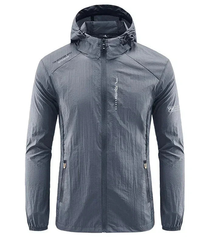 R&B | Ultraleichte Wind und Sonnensichere Kapuzen Sommerjacke Herren