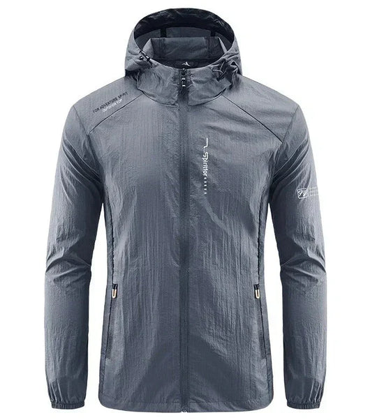 R&B | Ultraleichte Wind und Sonnensichere Kapuzen Sommerjacke Herren