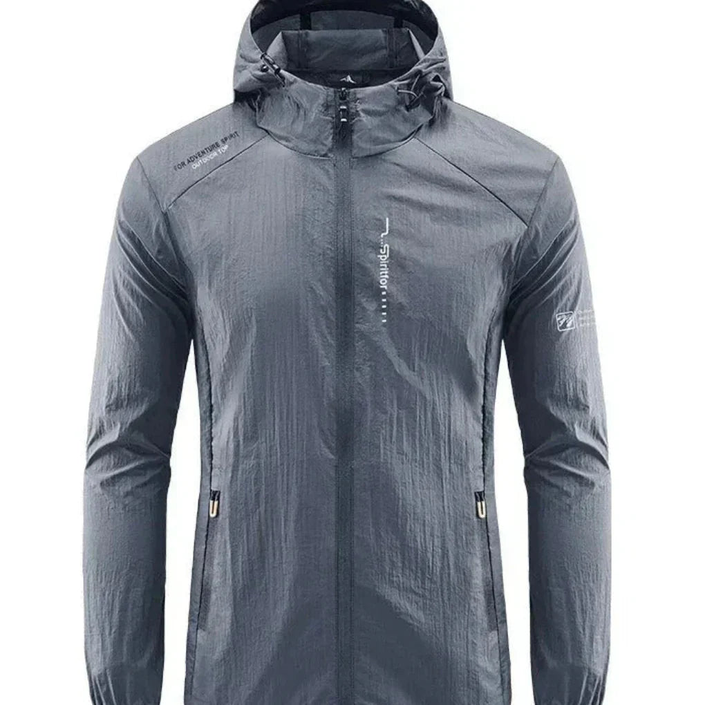 R&B | Ultraleichte, Wind- und Sonnensichere Sommerjacke mit Kapuze für Herren