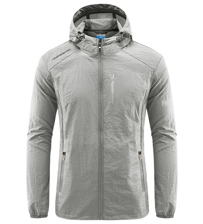 R&B | Ultraleichte Wind und Sonnensichere Kapuzen Sommerjacke Herren
