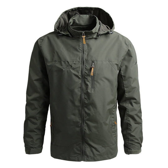 R&B | wasserdichte Outdoorjacke mit Kapuze