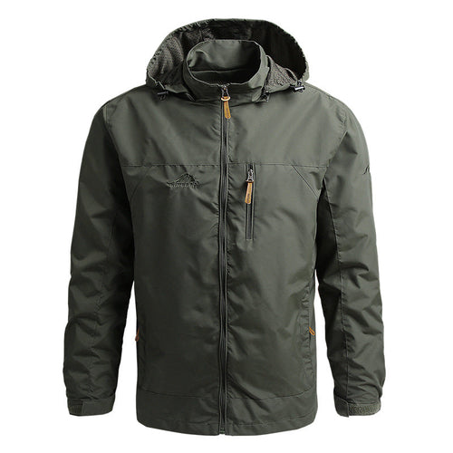 R&B | wasserdichte Outdoorjacke mit Kapuze