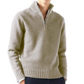 R&B | Rollkragenpullover mit Reißverschluss