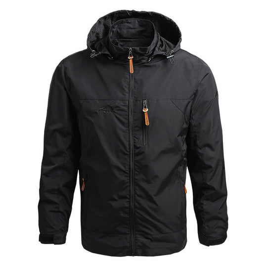 R&B | wasserdichte Outdoorjacke mit Kapuze