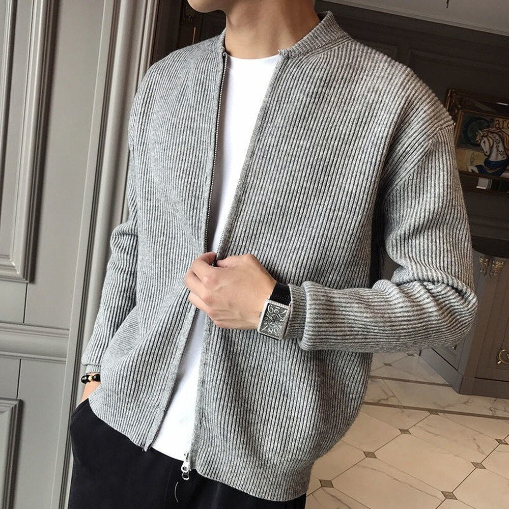 R&B | Cardigan Premium Weicher Herren Cardigan