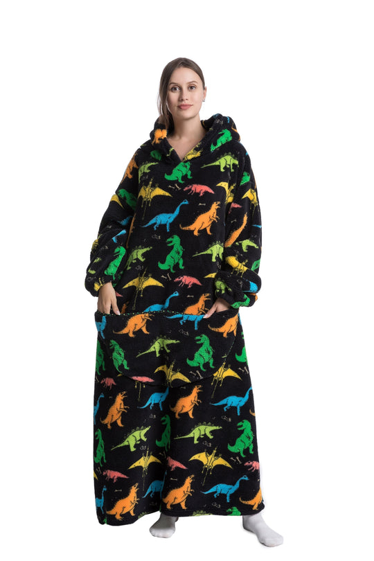 R&B | Fleece Hoodie Decke für Den Winter