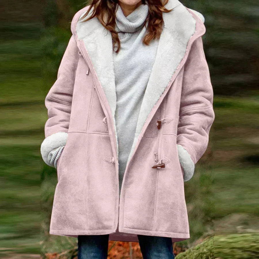 R&B | Winterjacke elegante Fleece-Futter - stilvolle warme Oberbekleidung für kalte Tage