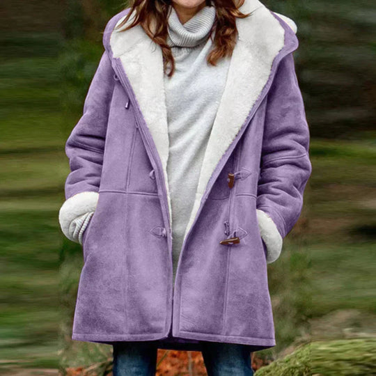 R&B | Winterjacke elegante Fleece-Futter - stilvolle warme Oberbekleidung für kalte Tage