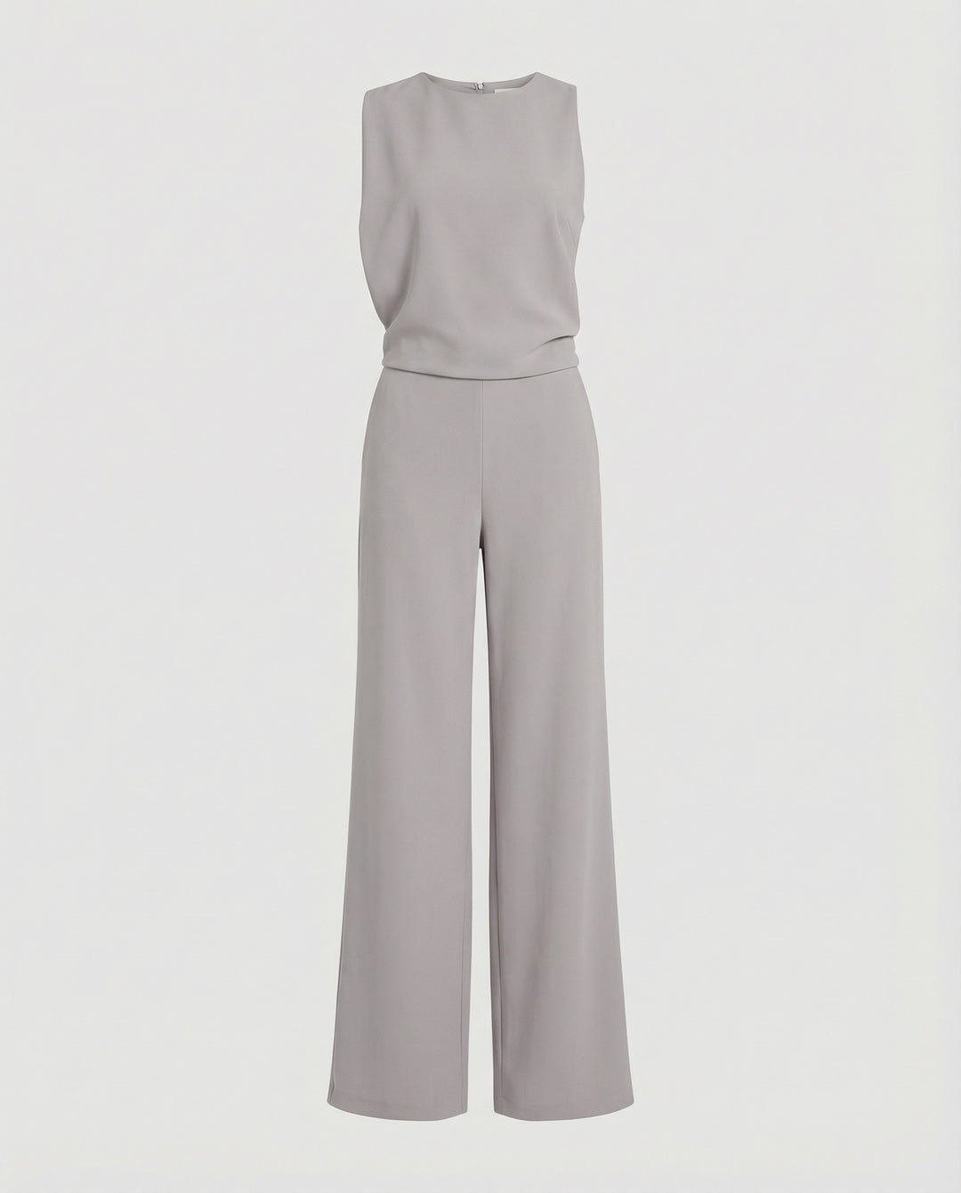 Eleganter Jumpsuit mit Rundhalsausschnitt für Alltag & Besondere Anlässe | R&B