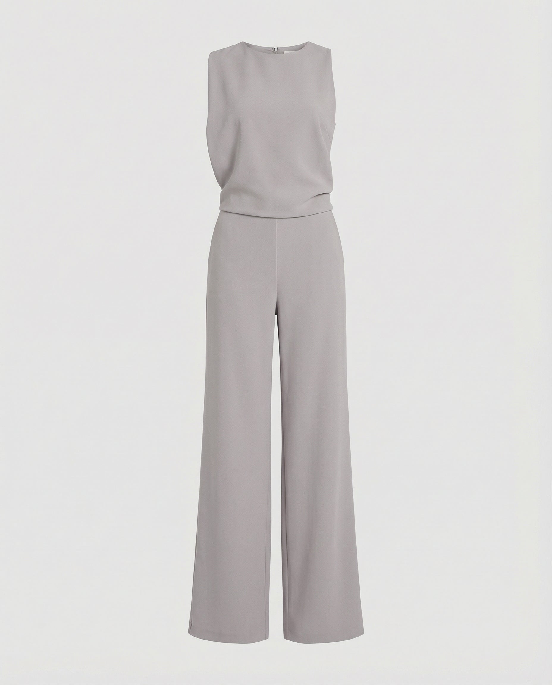 Eleganter Jumpsuit mit Rundhalsausschnitt für Alltag & Besondere Anlässe - R&B