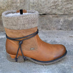 R&B | Herbst Leder Stiefeletten