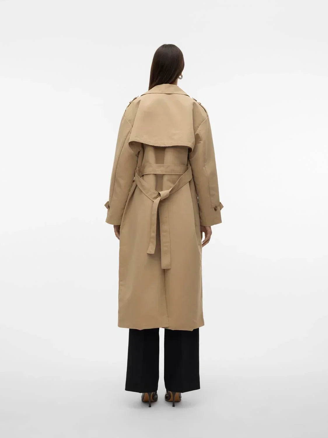 R&B | Trenchcoat Stilvoll und Funktional Ideal für Windige Tage