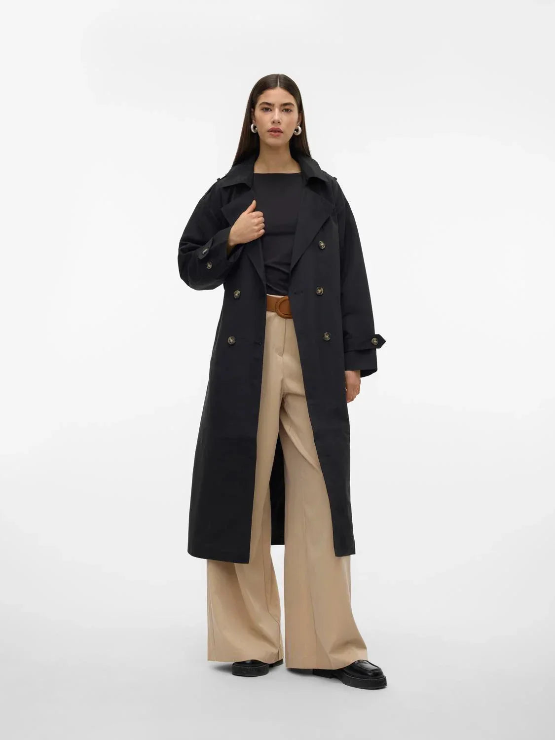R&B | Trenchcoat Stilvoll und Funktional Ideal für Windige Tage