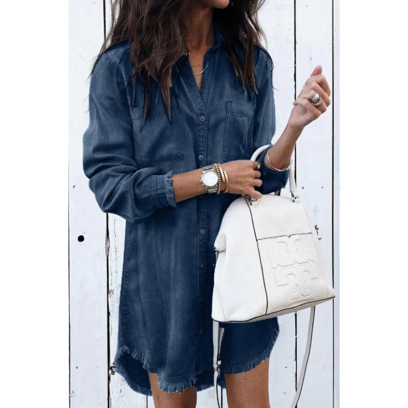 Kleid aus Denim