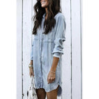 Kleid aus Denim