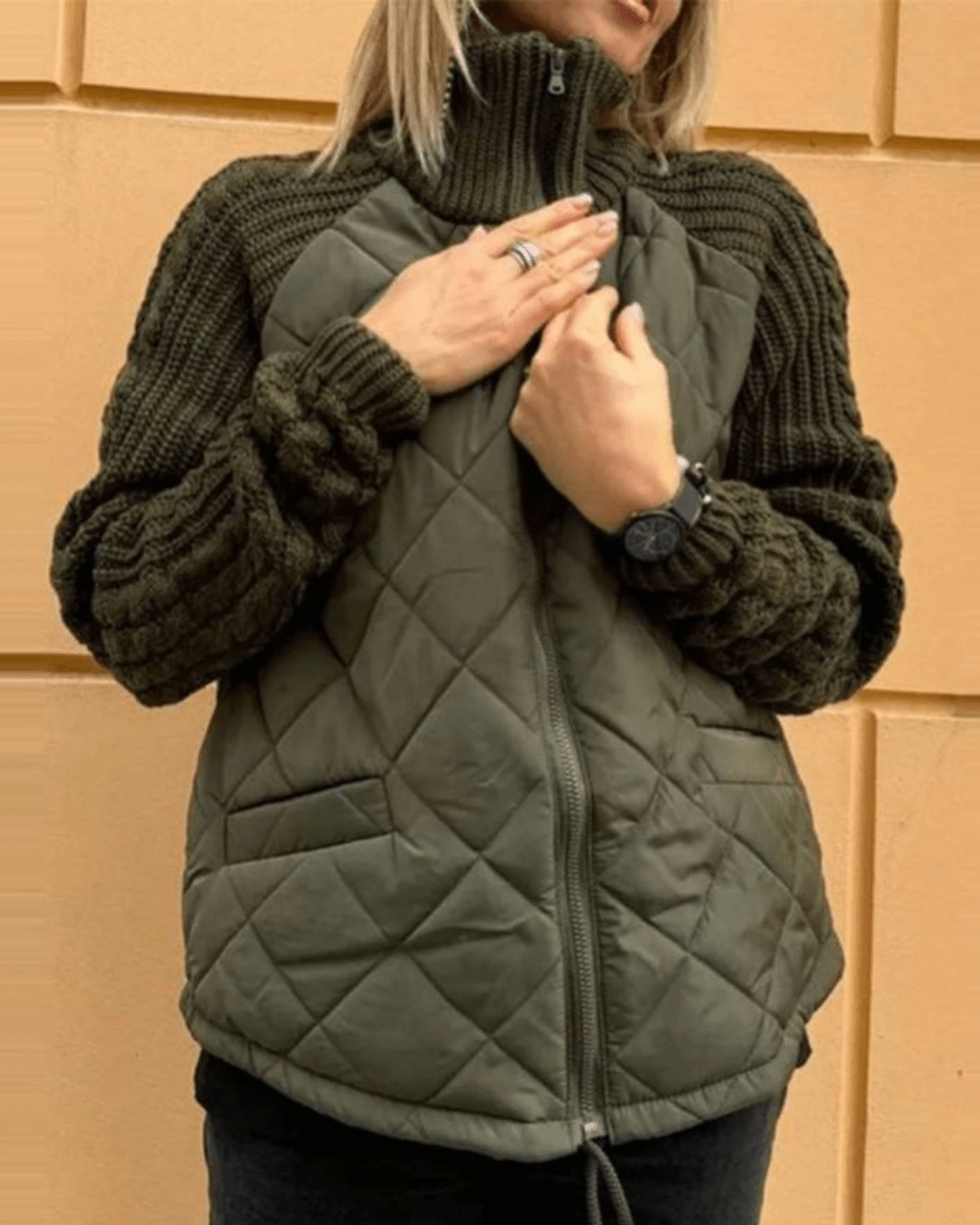 R&B | Fleece Strickjacke
