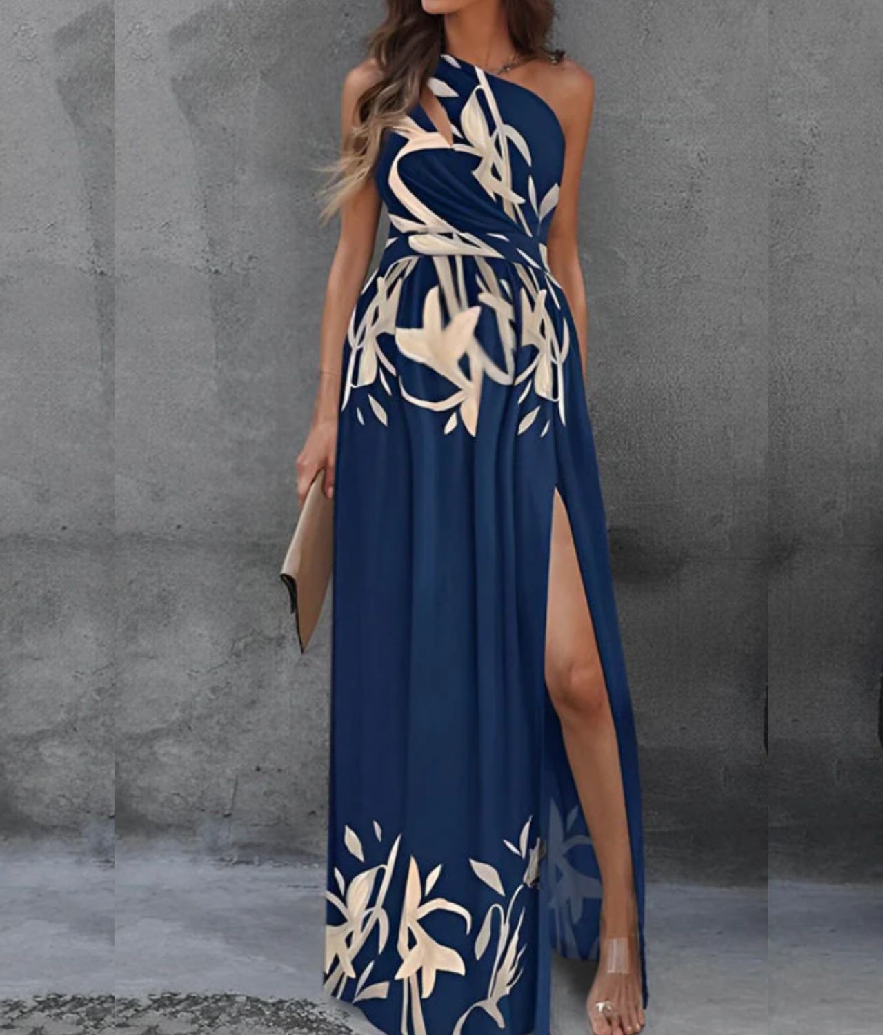 R&B | Umstandsgastkleid mit Schickem Seitenschlitz