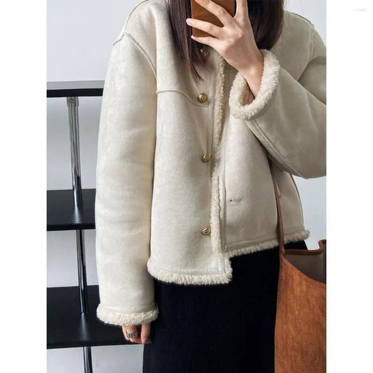 R&B | Weiche Jacke aus Lammwolle