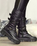 R&B | Stiefel Mit Reißverschluss Und Schnallen