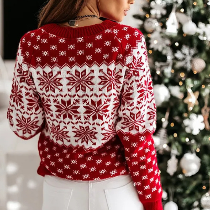 R&B | Weihnachtlicher Strickpullover