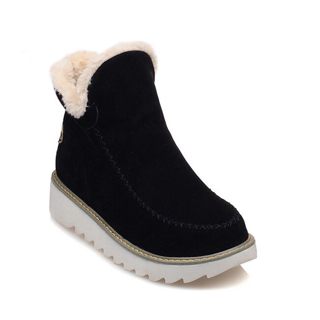 R&B | Warme und Bequeme Damen Fleece Stiefel