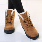 R&B | Warm gefütterte Damen Winterstiefel mit Schnürung
