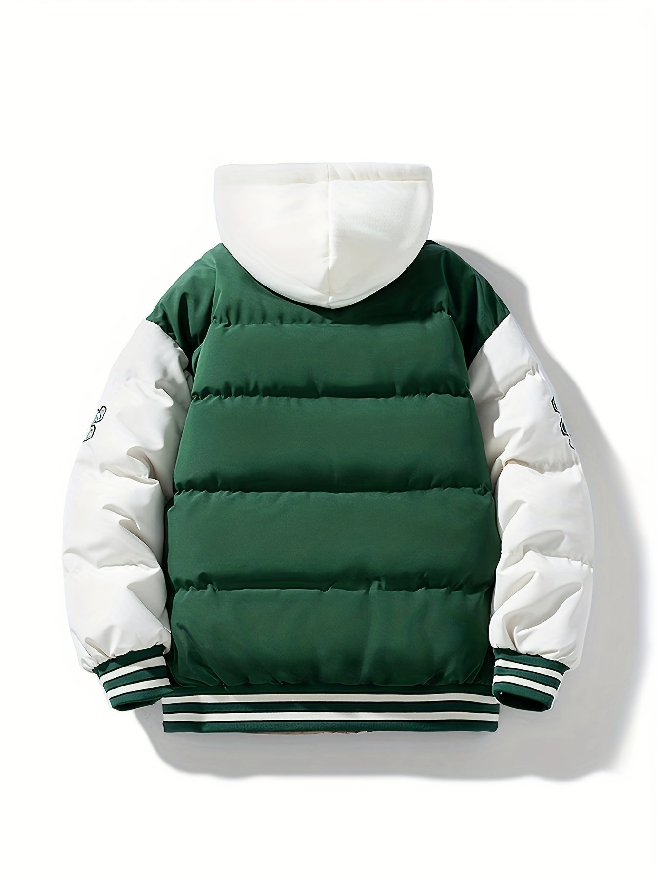 R&B | Warme Herren-Pufferjacke mit Kapuze