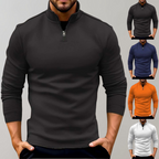 R&B | Wärmer Herrenpullover mit Reißverschluss