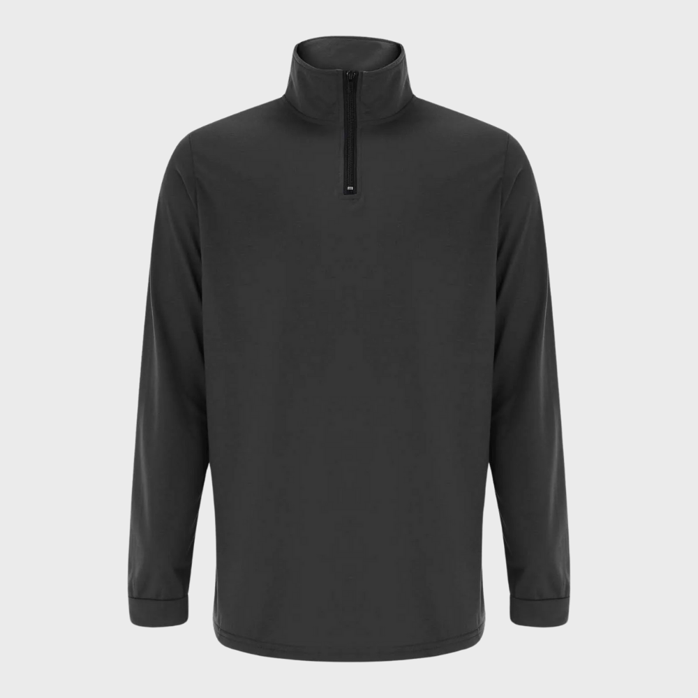 R&B | Wärmer Herrenpullover mit Reißverschluss