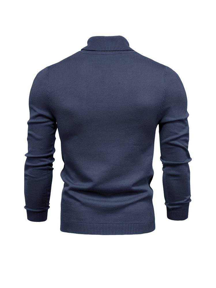 R&B | Wärmer Herren Rollkragenpullover
