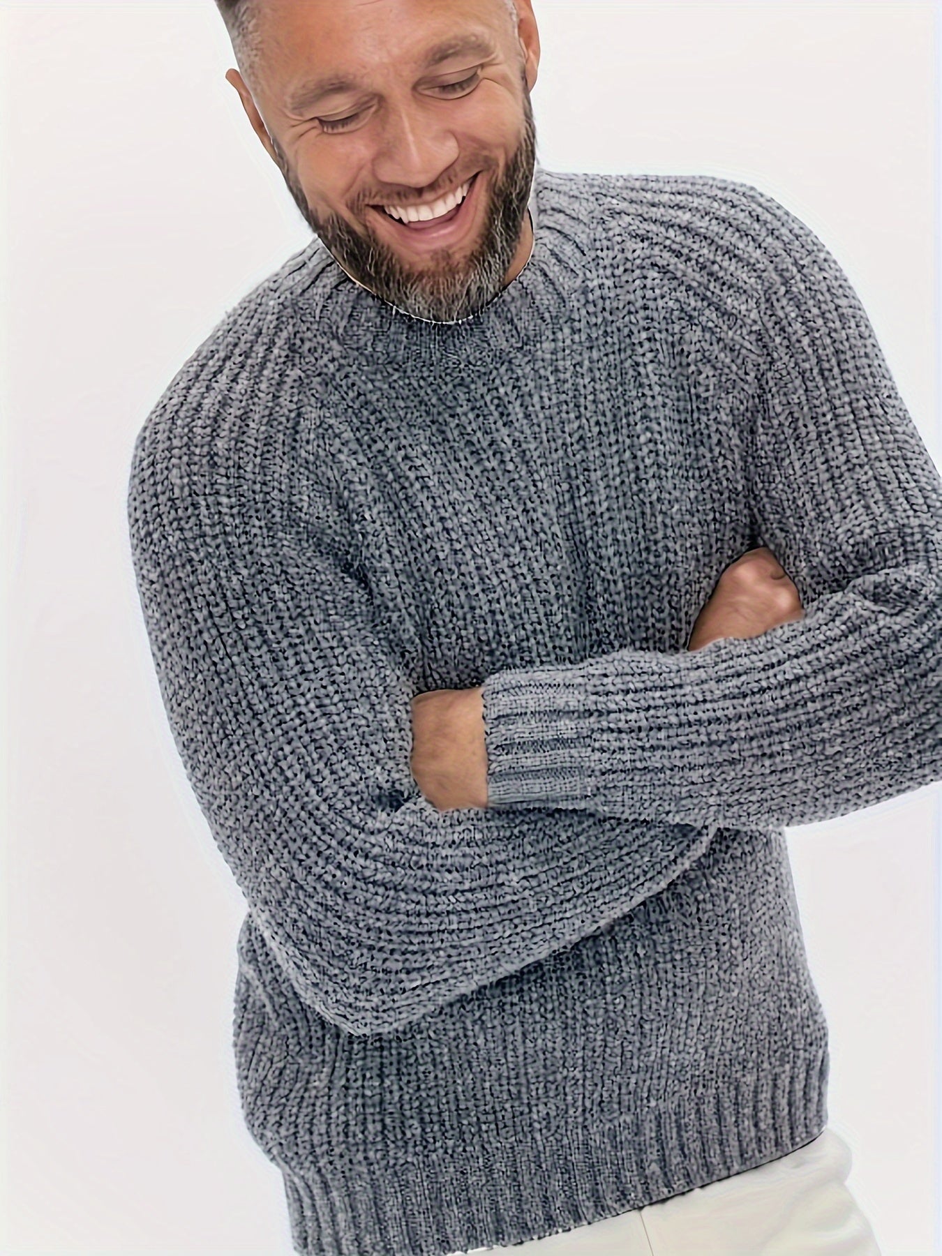 R&B | Wärmer Soldaten Strickpullover für Männer