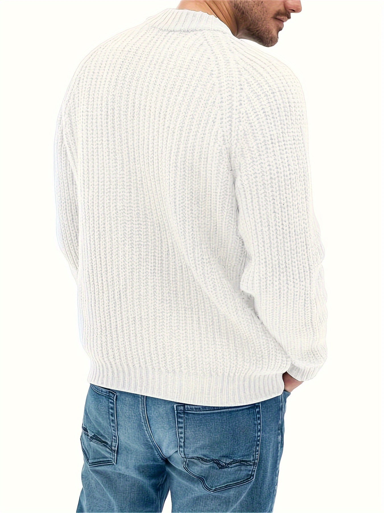 R&B | Wärmer Soldaten Strickpullover für Männer