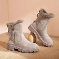 Warme Bequeme Damen Elegante Wasserfest Alltags Winterstiefel R&B