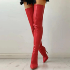 Warme Bequeme Überknie Modische Glänzende Klassische Stiefel R&B