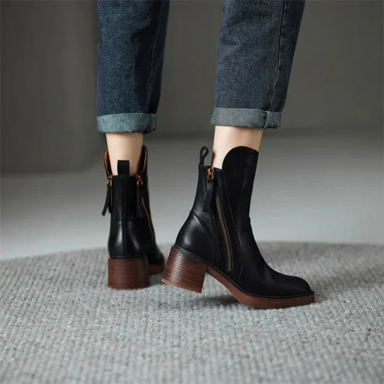 Warme Weiche Bequeme Alltagstaugliche Damen Stiefelette R&B