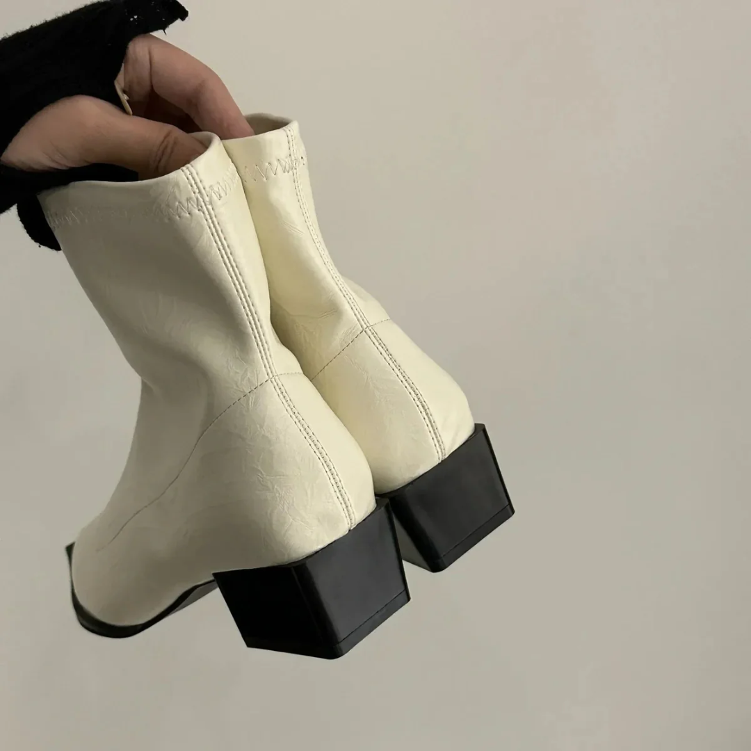 Warme Weiche Elegante Bequeme Flauschige Stiefelette R&B