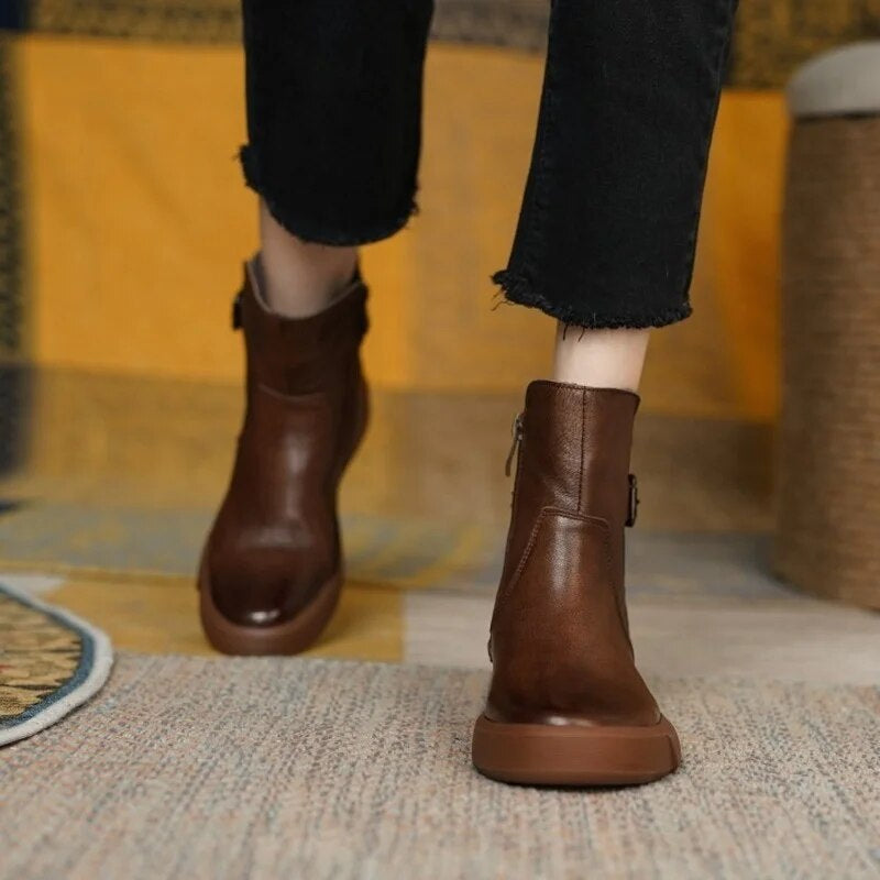 Wasserdichte Warme Stilvolle Damen Wintertage Komfort Stiefel R&B