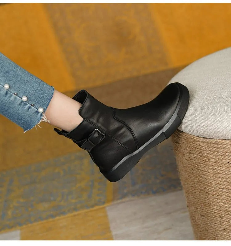 Wasserdichte Warme Stilvolle Damen Wintertage Komfort Stiefel R&B