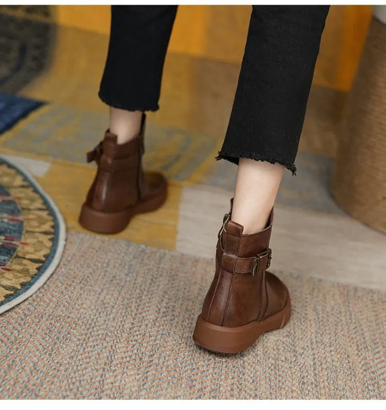 Wasserdichte Warme Stilvolle Damen Wintertage Komfort Stiefel R&B