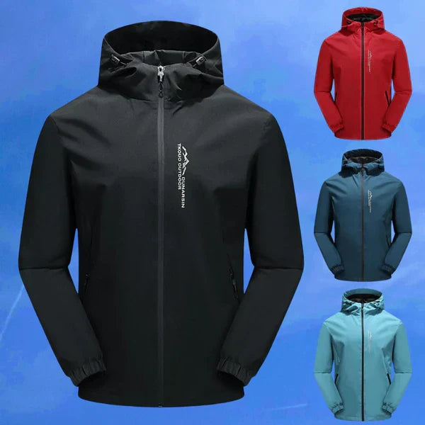 R&B | Wasserdichte und Winddichte Outdoor-Jacke mit Kapuze