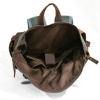 R&B | Canvas Rolltop Rucksack Lundastyle Nachhaltig und Stilvoll für Abenteurer