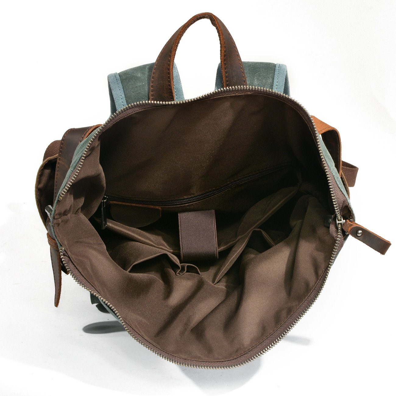 R&B | Canvas Rolltop Rucksack Lundastyle Nachhaltig und Stilvoll für Abenteurer