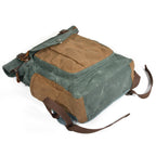 R&B | Canvas Rolltop Rucksack Lundastyle Nachhaltig und Stilvoll für Abenteurer