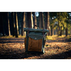 R&B | Canvas Rolltop Rucksack Lundastyle Nachhaltig und Stilvoll für Abenteurer