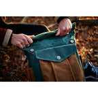 R&B | Canvas Rolltop Rucksack Lundastyle Nachhaltig und Stilvoll für Abenteurer